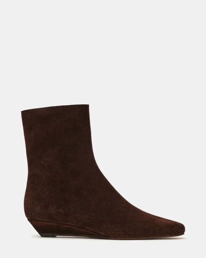 Flaire en daim marron Flaire en daim marron