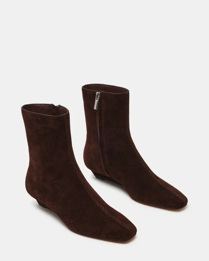 Flaire en daim marron Flaire en daim marron