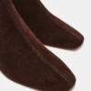 Flaire en daim marron Flaire en daim marron