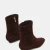Flaire en daim marron Flaire en daim marron