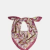 Foulard imprimé lavande