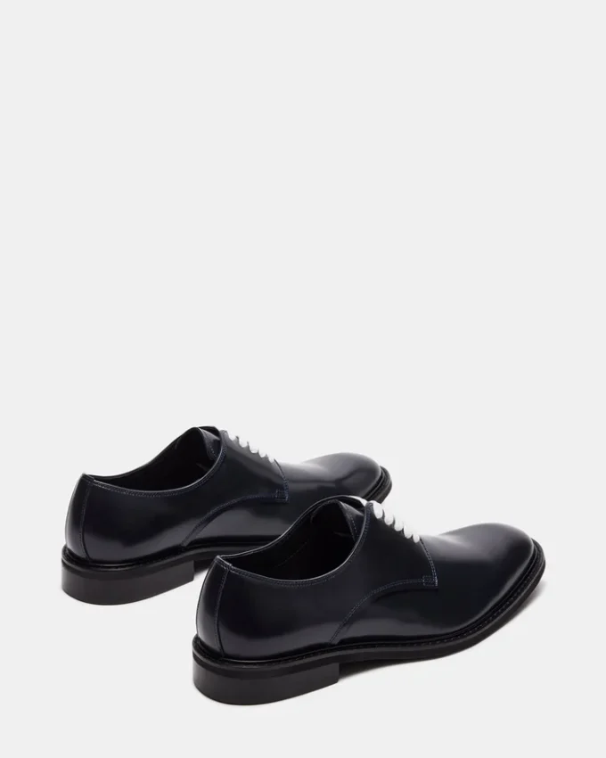 Hadar en cuir box bleu marine