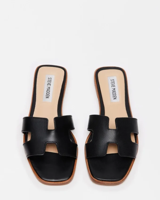 Hadyn en cuir noir Hadyn en cuir noir