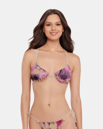 Haut de bikini Super Bloom Multi