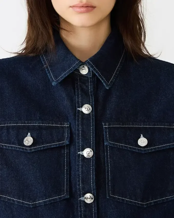 Haut Eliana bleu bijou Haut Eliana bleu bijou