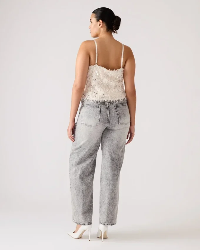 Haut à plumes Blakelyn ivoire