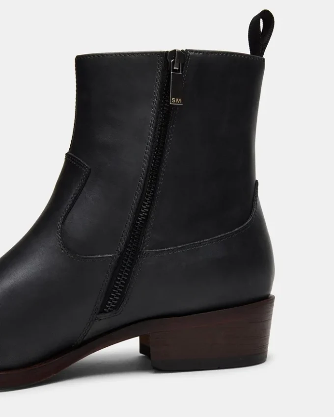 Hendrik en cuir noir