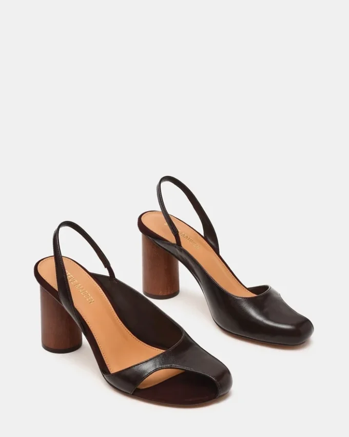 Janine en cuir marron