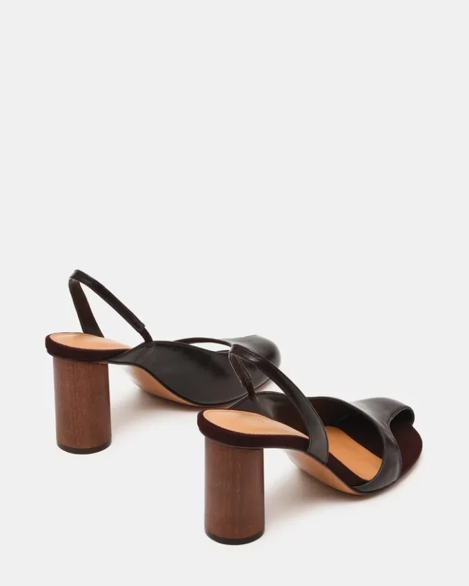 Janine en cuir marron