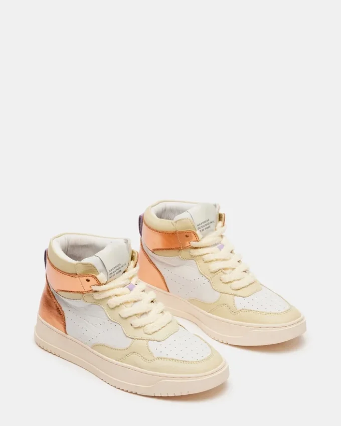 Jaune marqué multicolore