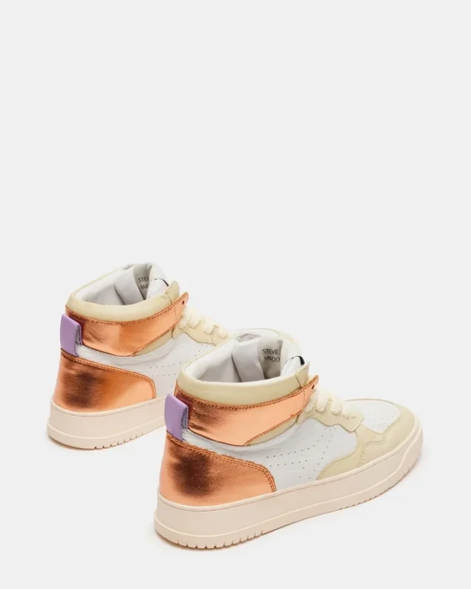 Jaune marqué multicolore