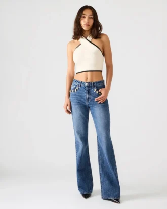 Jean Irys bleu marine foncé