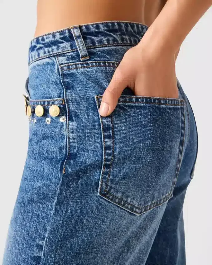 Jean Irys bleu marine foncé Jean Irys bleu marine foncé