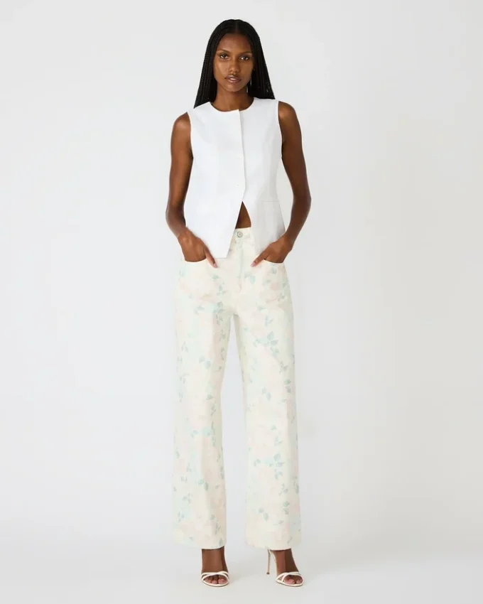 Jean Sydnee Beige Pêche