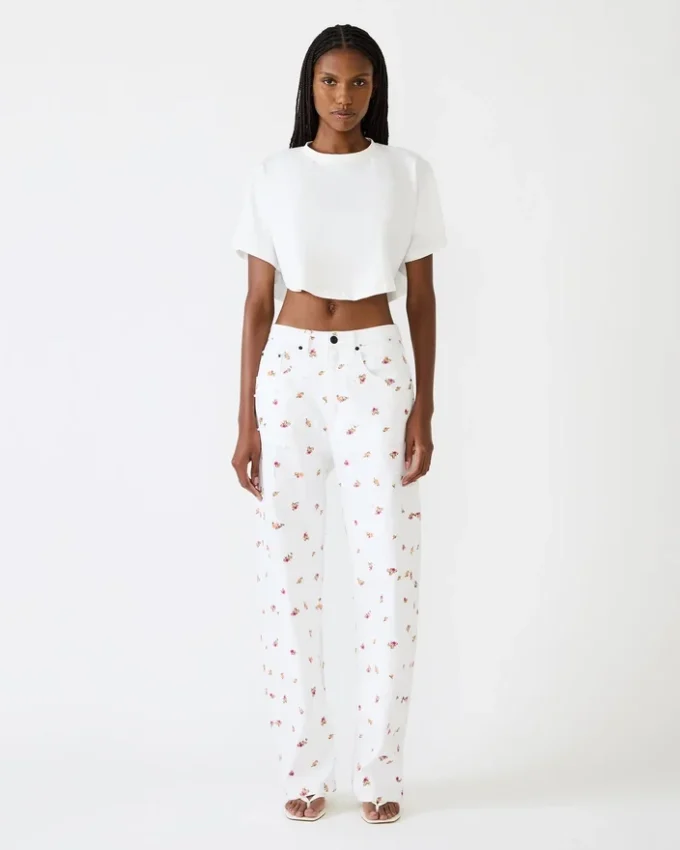 Jean Sydnee à fleurs Antique