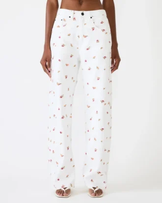 Jean Sydnee à fleurs Antique