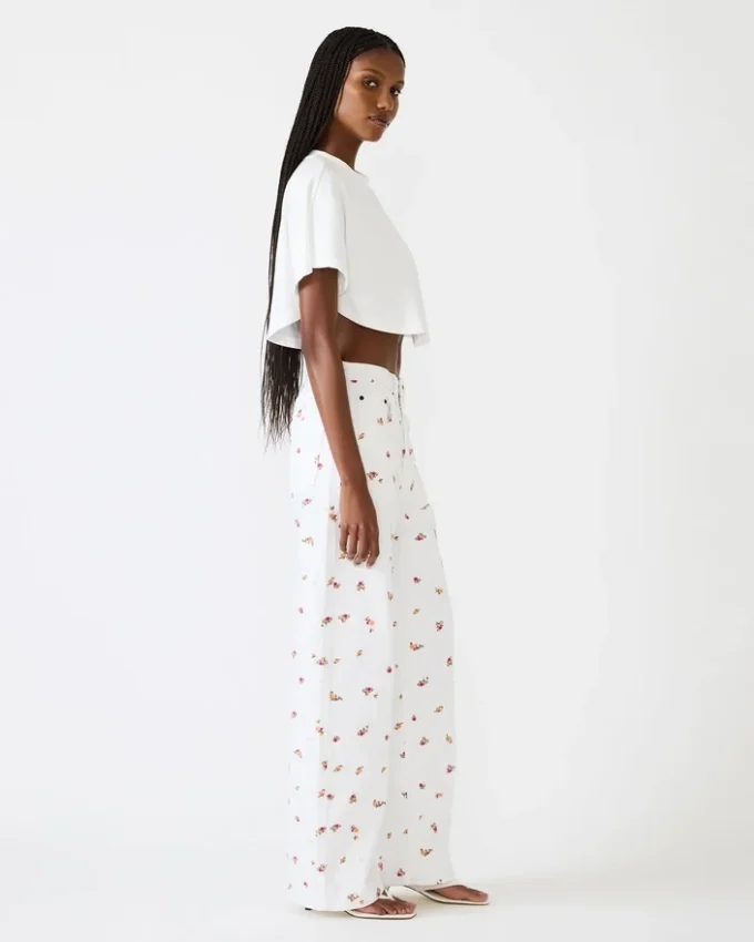 Jean Sydnee à fleurs Antique