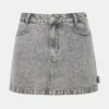 Jupe en denim Abaco Gris clair