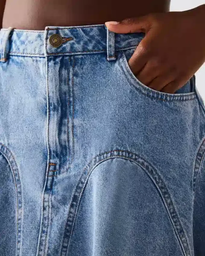 Jupe en denim Melany Forever Blue