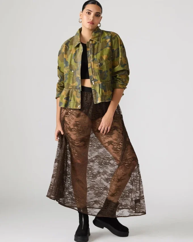 Jupe Gisela Espresso foncé