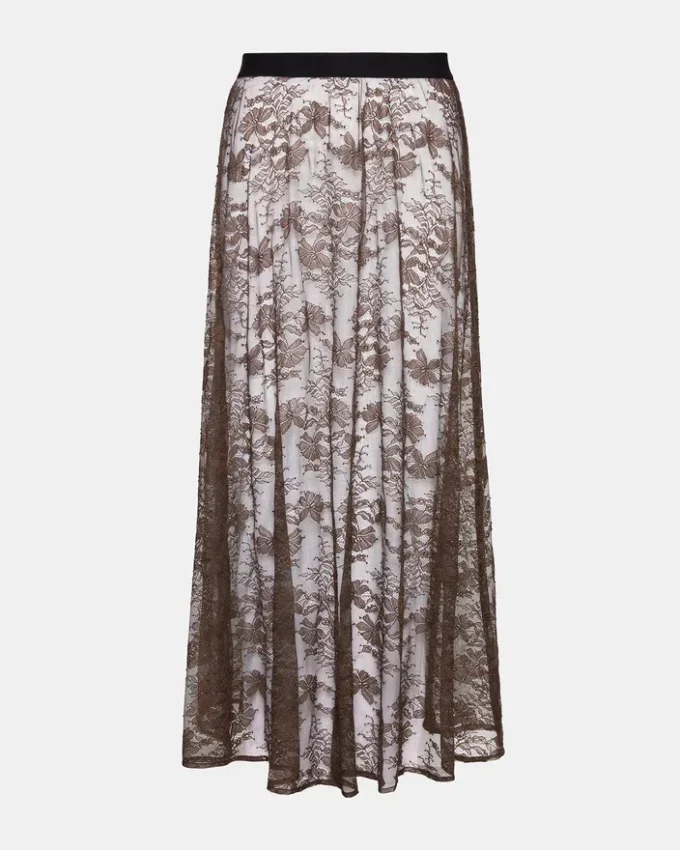 Jupe Gisela Espresso foncé