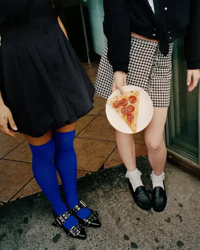 Jupe Leon Noir/Blanc