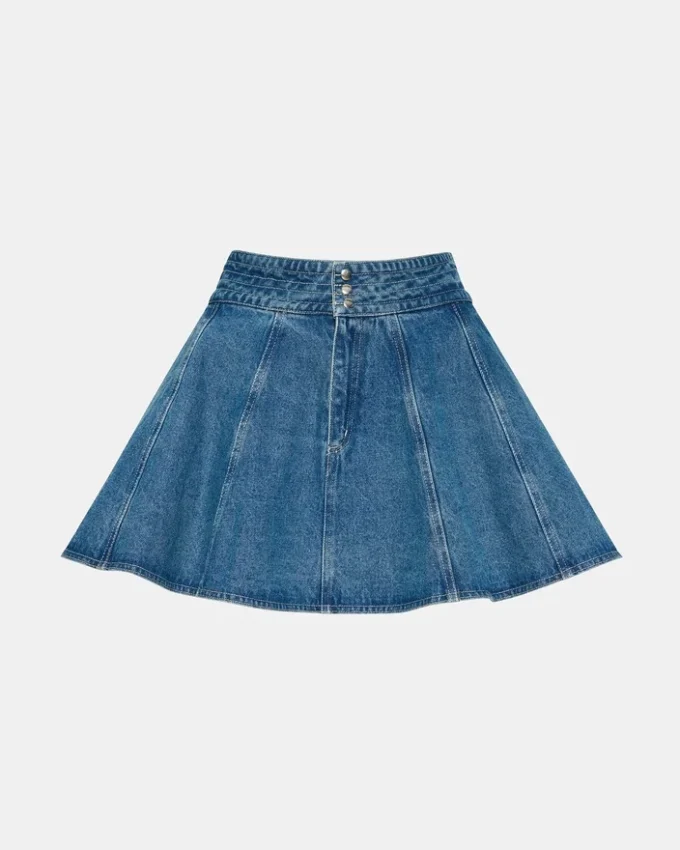 Jupe Lilliany bleu Aruba