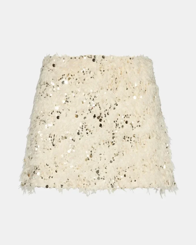 Jupe à plumes Cindi Ivoire