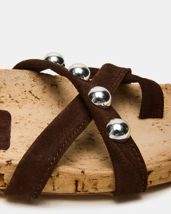 Kelso en daim marron