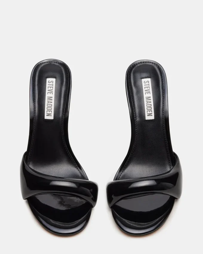 Kieran en cuir verni noir Kieran en cuir verni noir