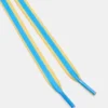 Lacets et breloques pour chaussures Bleu/Jaune
