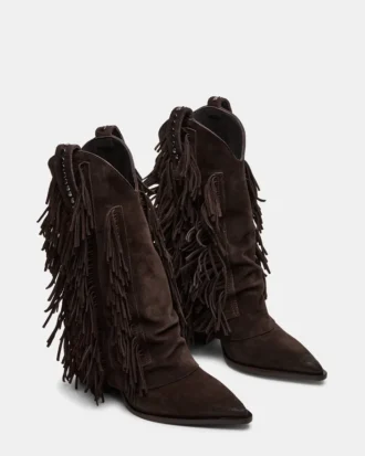 Landmark en daim marron