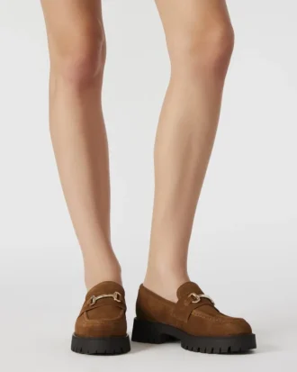 Lando en daim cognac