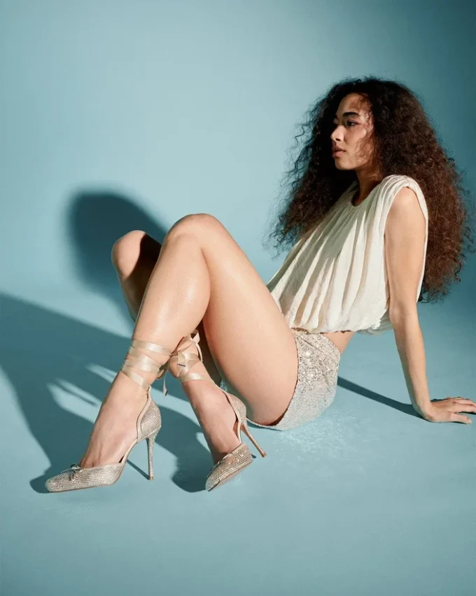 Larina Champagne Strass