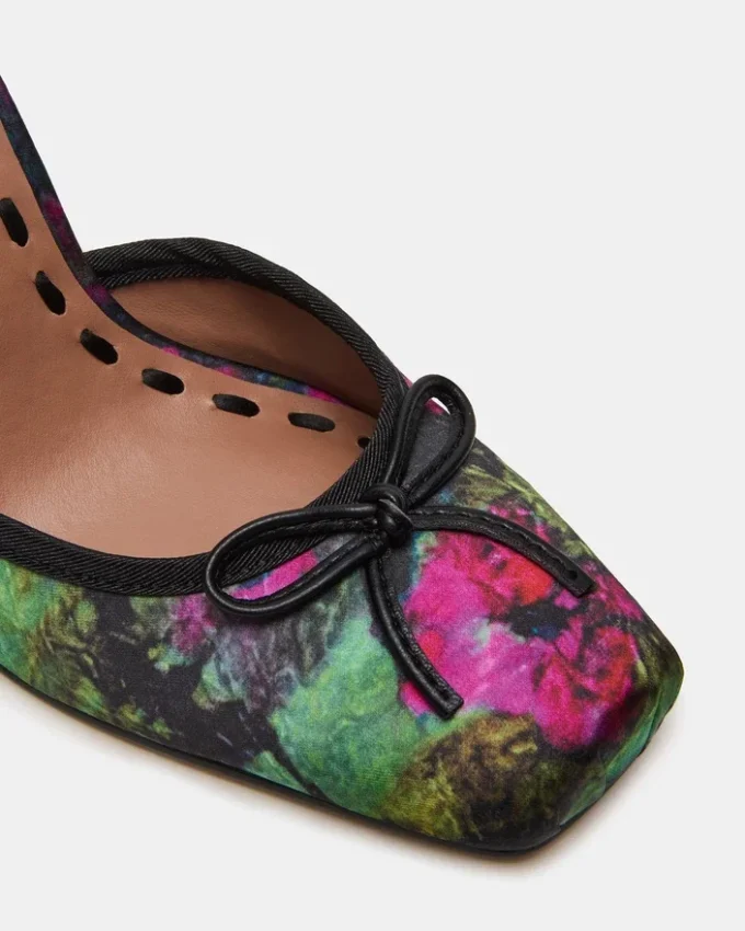 Larina Satin à fleurs