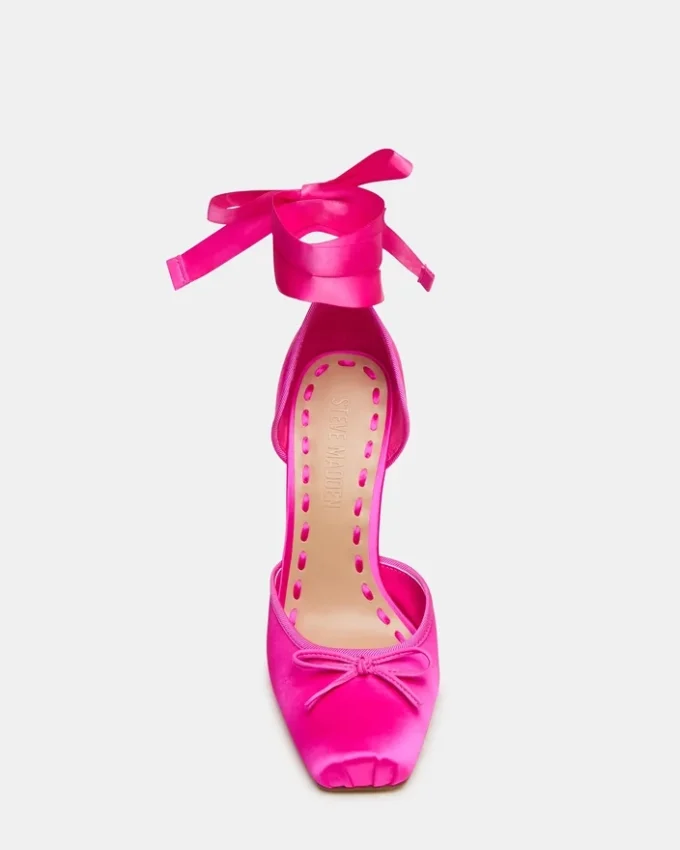 Larina Satin rose vif