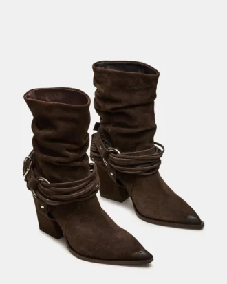 Lauper Suède taupe foncé