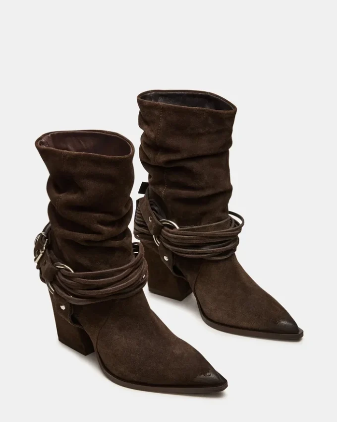 Lauper Suède taupe foncé