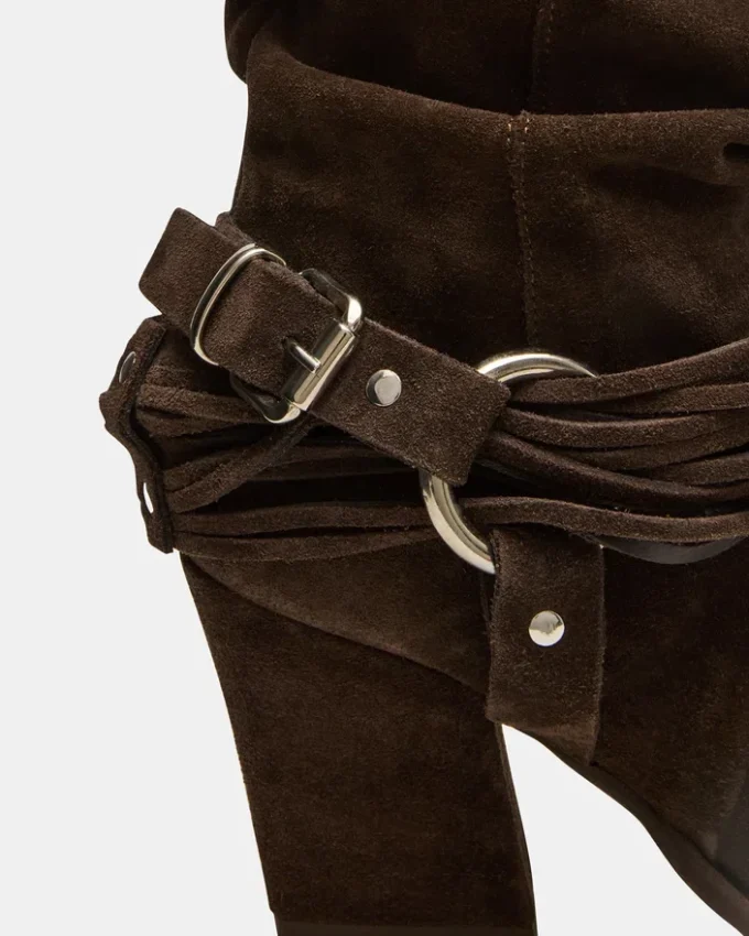 Lauper Suède taupe foncé