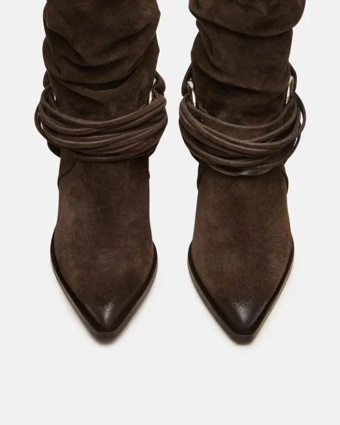 Lauper Suède taupe foncé