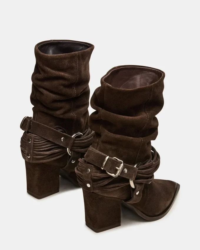 Lauper Suède taupe foncé