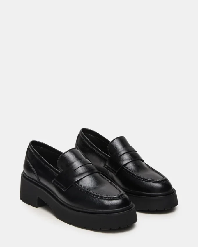 Layken en cuir noir Layken en cuir noir
