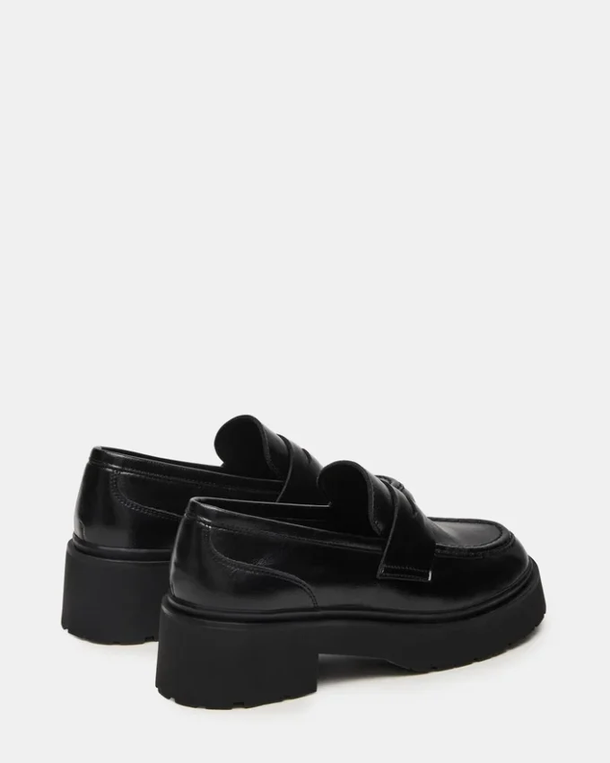 Layken en cuir noir Layken en cuir noir