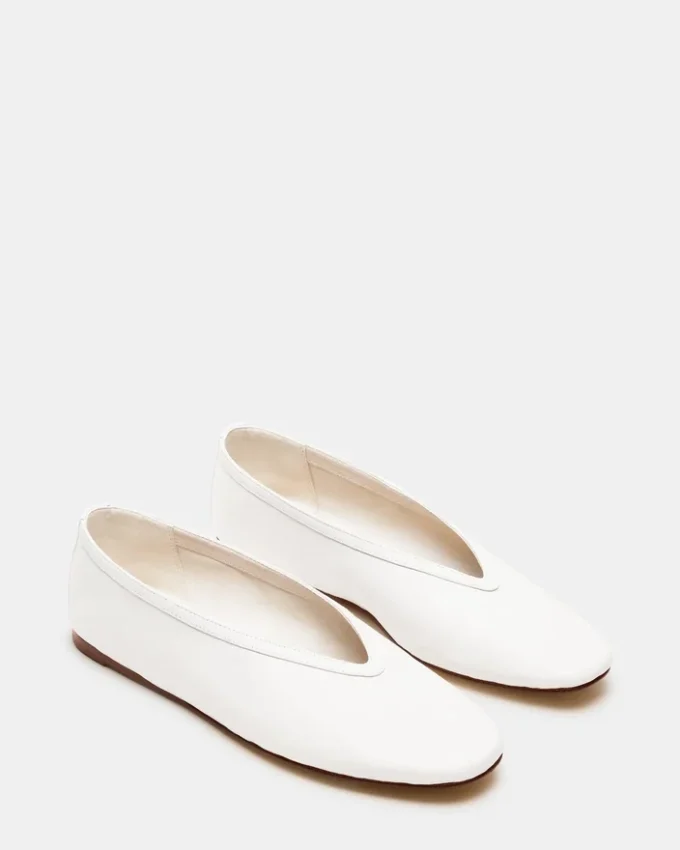 Leni en cuir blanc