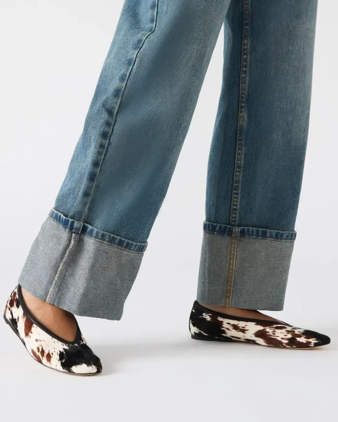 Leni marron imprimé vache Leni marron imprimé vache