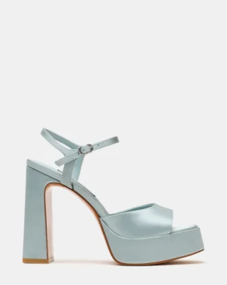 Liandra Satin bleu sarcelle