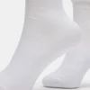 Lot de 2 paires de chaussettes bouffantes à côtes, blanches Lot de 2 paires de chaussettes bouffantes à côtes, blanches