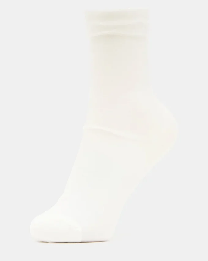 Lot de 2 paires de chaussettes en tulle Wildflower, couleur Blush