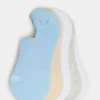 Lot de 5 paires de chaussettes de basket Zoe bleu clair