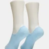 Lot de 5 paires de chaussettes de basket Zoe bleu clair
